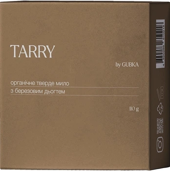 Органическое твердое мыло с березовым дегтем - Gubka Tarry 110g (110g) (1269787-323006003-2)