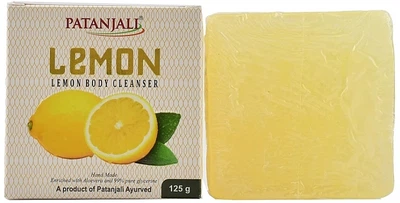 Мило для тіла "Лимон" - Patanjali Lemon Body Cleanser 125g (125g) (1260802-1987399074-2)
