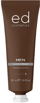 Мужской крем для рук с экстрактом баобаба и гиалуроновой кислотой - Ed Cosmetics Men Hand Cream 50ml (50ml) (1279227-590960612-2)