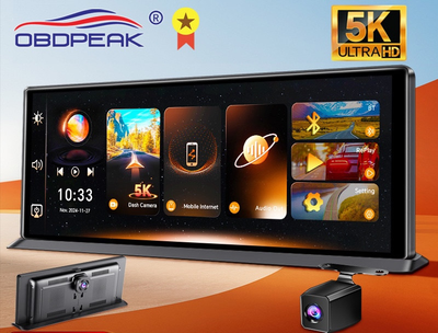 Автомагнитола '11.3 дюйм OBDPEAK K8 Pro (Apple CarPlay & Android Auto)