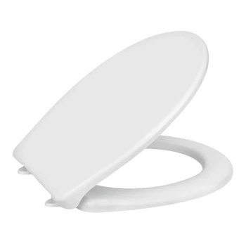 Сиденье крышка для унитаза SoloPlast з пластиковим кріпленням, 355х423мм СП18