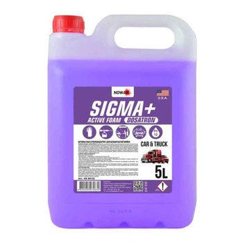 Активная пена концентрат 5л Nowax SIGMA+ для бесконтактной мойки (NX05132)