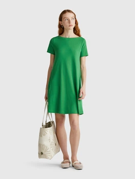 Плаття коротке літнє жіноче United Colors of Benetton 3Z1RDV01E-0R8 71995 M (8055268924478)