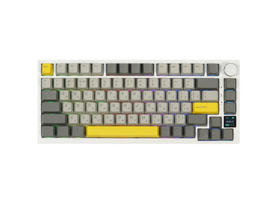 Клавіатура Epomaker AK820 Pro Flying Fish Switch White (AK820-PRO-W-FF)