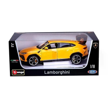 Колекційна модель Bburago / Автомодель - Lamborghini Urus З Рухомими Деталями ( Жовтий, 1:18 )