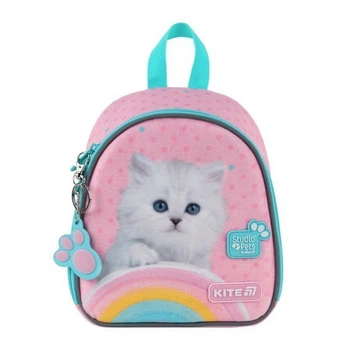 Рюкзак детский Kite Kids Studio Pets, для девочек, розовый (SP25-538XXS)