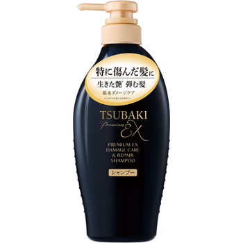 Шампунь TSUBAKI Premium EX Догляд за пошкодженим волоссям і відновлення, 450 мл