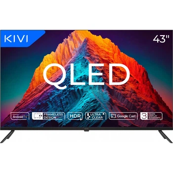 Телевизор Kivi U770QB 43" QLED Ultra HD 4K (43U770QB) [135121]