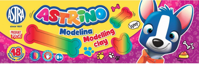 Plastelina Astra Astrino 18 kolorów (5901137158112)