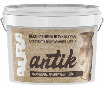 Декоративна штукатурка з ефектом натурального каменю Aura Antik 4,5 кг
