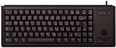 Klawiatura przewodowa Cherry G84-4400 PS/2 Black (G84-4400LPBEU-2)