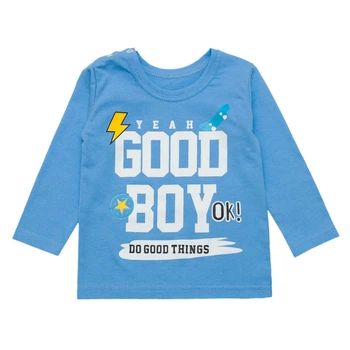 Реглан для мальчика кулир Арлекин Good boy 4310-022 74 см Голубой