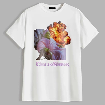 Футболка чоловіча Шрек ChilloShrek PG08086 goodreclama XS Білий