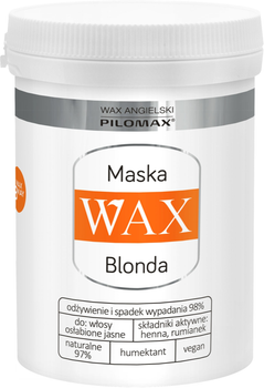 Maska nawilżająca do włosów Pilomax Wax Blonda regenerująca 240 ml (5906948846906)