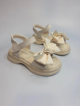 Босоножки для девочки Apawwa 1685 beige беж р.25-14,7 см