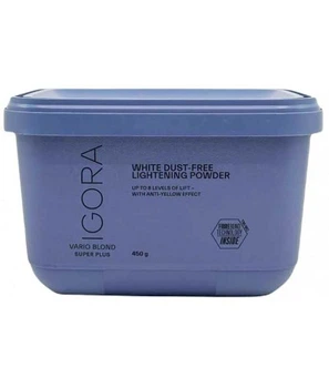 Порошок осветительный до 8-го уровня (белый) Schwarzkopf IGORA Vario Blond Super Plus Белый 450 г