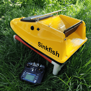 Кораблик прикормочный Sinkfish SF - Active1+GPS PROFI (желтый)