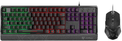 Zestaw przewodowy Vertux Orion USB Black (TASORION)