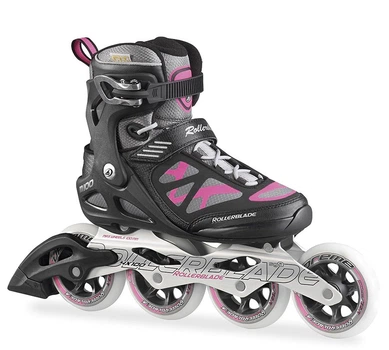 Роликові ковзани для дорослих Rollerblade MACROBLADE 100 W 38.5 (7.5US) 245мм Black/pink (07501100 7Y9)