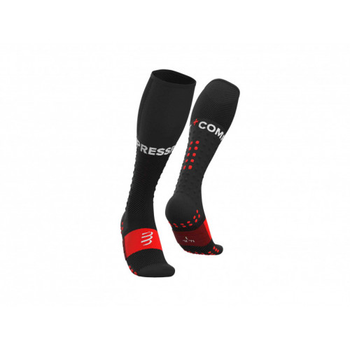 Компресійні гольфи для бігу Compressport Full Socks Run, чорні, розмір T1 (35–38 см)