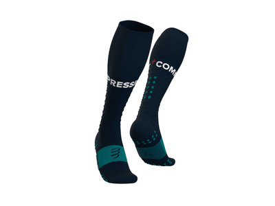 Компресійні гольфи для бігу Compressport Full Socks Run, сині, розмір T1 (35–38 см)