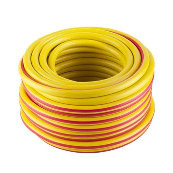 Шланг для поливу 3-х шаровий 1/2", армований, PVC INTERTOOL GE-4023, 1м