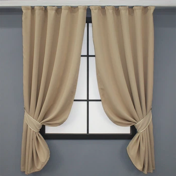 Комплект штор коротких VR-Textil Bagema Rvs № 1240ш Бежевий 130х170 см 2 шт (35-0029)