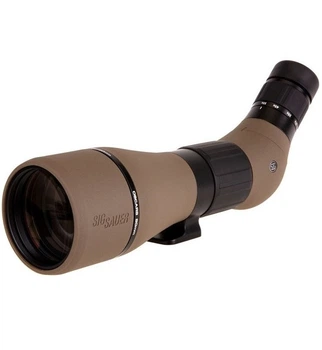Зрительная труба Sig Sauer Optics OSCAR8 27-55x80 мм, HDX LENS, ANGLED EYEPIECE, FDE (SOO82001)
