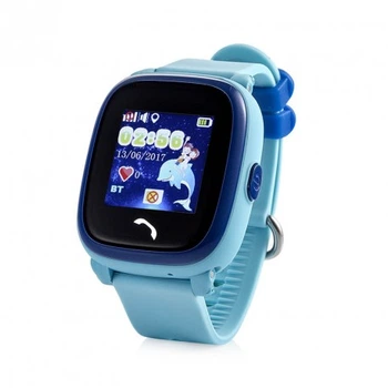 Детские умные водонепроницаемые часы с GPS Wonlex GW400S Blue