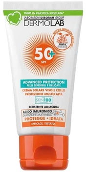Солнцезащитный крем для лица и шеи Dermolab SPF 50+ для чувствительной и деликатной кожи 50 мл (8009518491876)