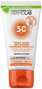 Солнцезащитный крем для лица и шеи Dermolab SPF 50+ против темных пятен 50 мл (8009518491852)