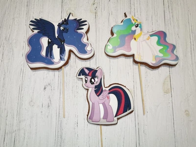 Набір топери поні, my little pony, мій маленький поні (набір з 3 шт)