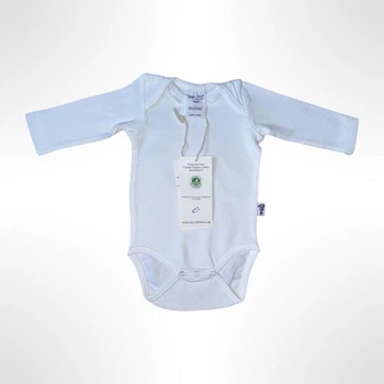Детское боди ZEYNO&MEMO organic cotton wear 80 см Белый (0796)