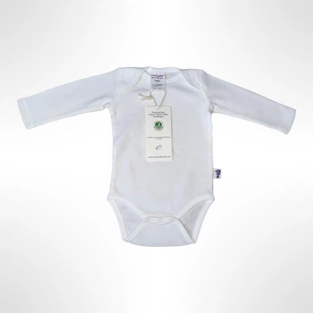 Детское боди ZEYNO&MEMO organic cotton wear 56 см Белый (0797)