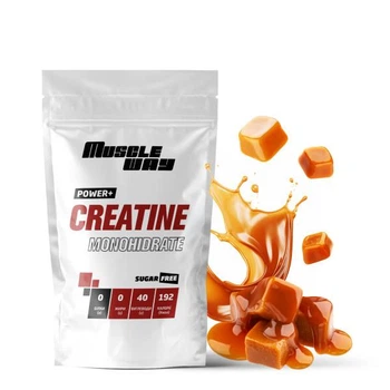 Креатин моногидрат Muscle Way Creatine Monohіdrate POWER+ 99,9% порошковый на 60 порций 300 г Ирис-карамель (14-125-cre-mw-rs300-8)