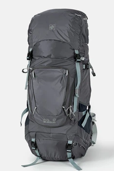 Туристический рюкзак Jack Wolfskin Highland Trail 60L серый