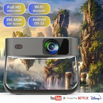 Проектор XON SmartView X-Ultra Full HD 1920х1080Р, 4K, Wi-Fi, Android, 12000Lm (XVPT1910AG 2995) Чорний