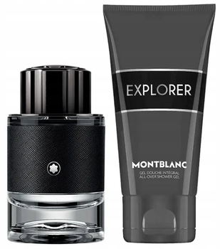Набір для чоловіків Mont Blanc Explorer Парфумована вода 60 мл + Гель для душу 100 мл (3386460139113)