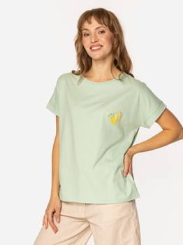 T-shirt damski bawełniany Lemon Fruit
