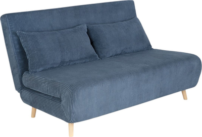Sofa HOMLA Solace 2-osobowa z funkcją spania 140 x 91 x 84 cm Dark Blue (5904183871677)