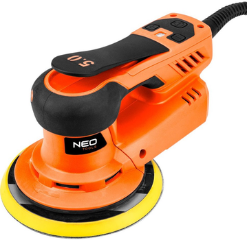 Ексцентрикова шліфмашина NEO Tools 350 Вт 150 мм 04-721 (5907558410778)