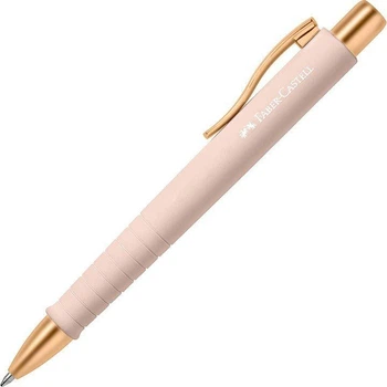 Ручка кулькова автоматична Faber-Castell Poly Ball Urban XB, корпус Pale Rose