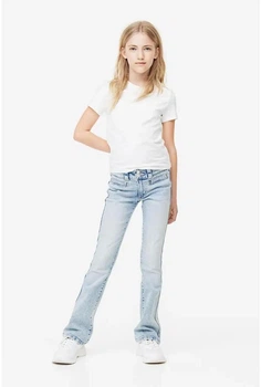 Голубые джинсы Bootcut для девочки подростка H&M 164см (13-14Y)