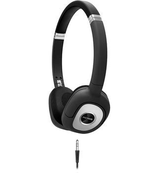 Навушники On-Ear Koss SP330 повнорозмірні, дротове підключення mini-jack 3.5 мм 1.4м Чорний із сірим (186230.101)
