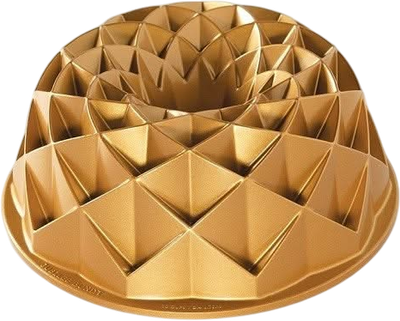 Forma do pieczenia babki Nordic Ware Bundt złota 25 cm (0011172883773)