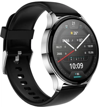 Смарт-годинник Amazfit Pop 3R, Silver, 1.43" (466x466, AMOLED, сенсорний), 4Mb/128Mb, Bluetooth, 320 mAh, IP68, Android / iOS, 55 г Б/В