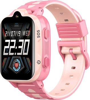 Smartwatch dla dzieci Bemi Play Pink (6972689171712)