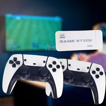 Приставка с двумя джойстиками Wireless Controllers Gamepad 4K 2.4G Unique M8PRO