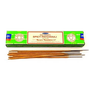 Благовоние Spicy Patchouli Satya 15 грамм. Аромапалочки Пряная Пачули (33800N)