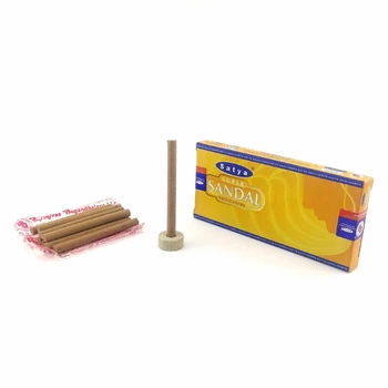 Благовоние Super Sandal dhoop Satya 10шт/уп. Аромапалочки Супер Сандал (20486)